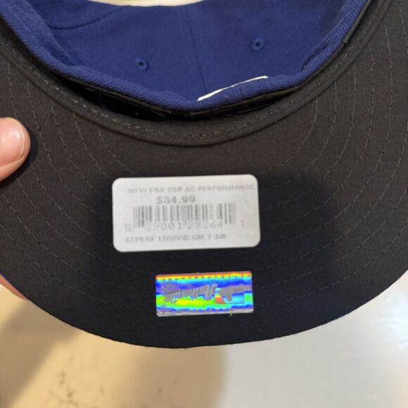 New Era SIGNED Los Angeles Dodgers AC Performance Game 5950 Fitted Hat - Picture 5 of 7